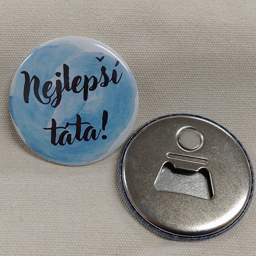 Otvírák s magnetem Nejlepší táta, 58 mm