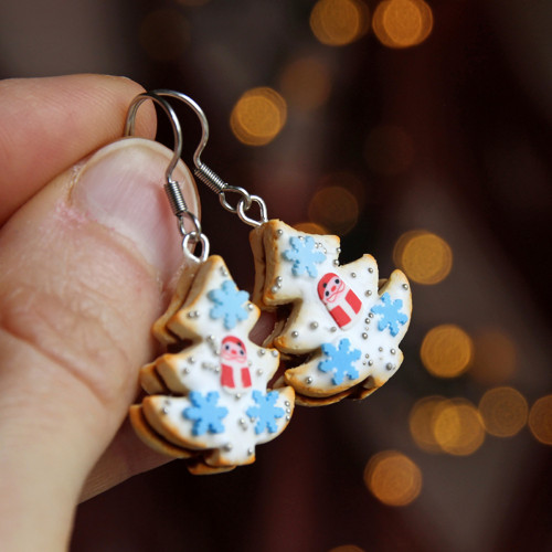 Cukroví - stromečky (Santa+vločky) — foto 1