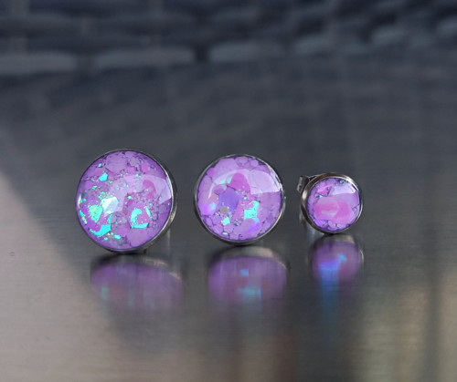 Veselé barvičky - fialkové 10 mm