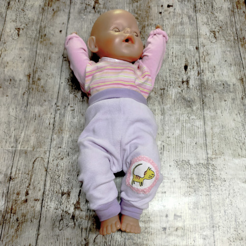 Tepláčky s kočičkou pro BABY BORN — foto 1