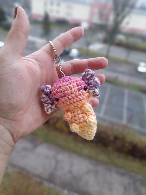 Axolotl přívěsek větší — foto 1