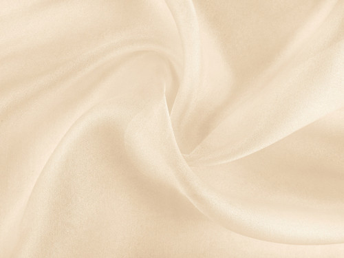 Organza s leskem šíře 150 cm (50cm) - krémová