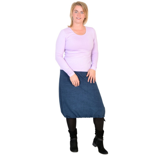 Bavlněné tričko - CELIN / lila, vel. L, XL