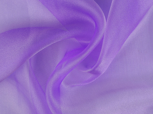 Organza s leskem šíře 150 cm (50cm) - fialová