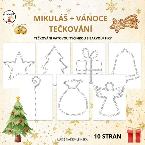 Mikuláš + Vánoce Tečkování