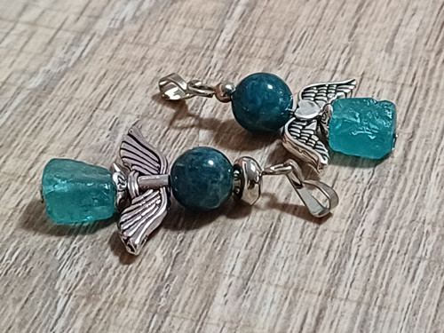 Přívěsek*anděl*Apatit*minerál*amulet*