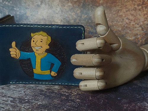 Peněženka - Fallout - Vault 13 (FanArt)