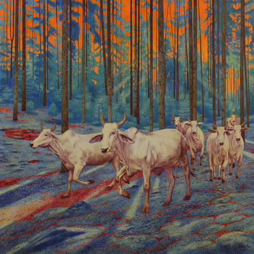 Míjení - tisk