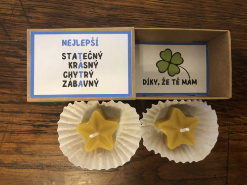 Nejlepší táta - dvě svíčky — foto 1