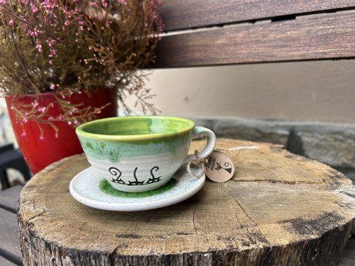 Espresso hrníček s kočičkama