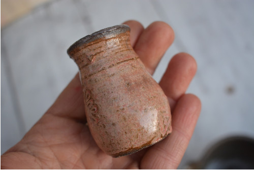 Mini růžová vázička, 5.5 cm — foto 1