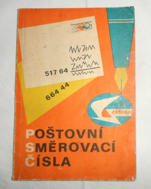 Informační brožura, POŠTOVNÍ směrovací čísla, 1972