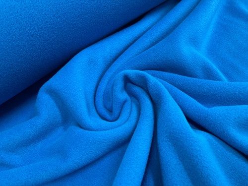 Fleece - modrý/tyrkysový - šíře 150cm