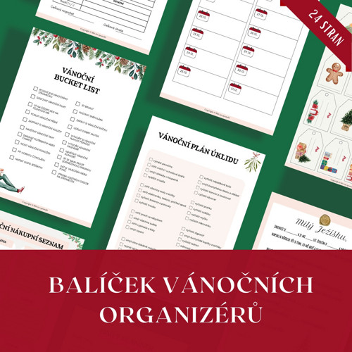Vánoční organizéry: Vánoce v klidu a pohodě