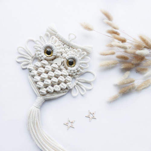 Macramé sovička Betty — foto 1