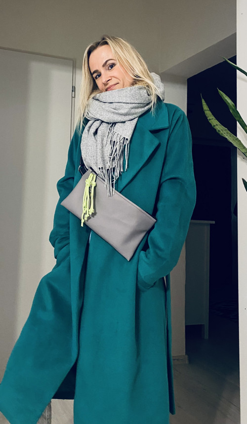 Šedá crossbody