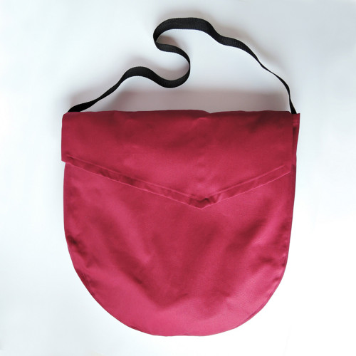 Taška (na šamanský buben) vel. 42 cm vínová — foto 1