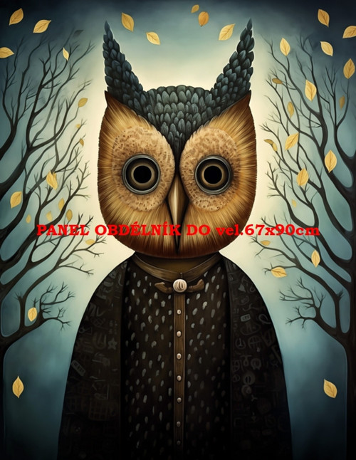 Bavlněný panel 19x25 cm skladem