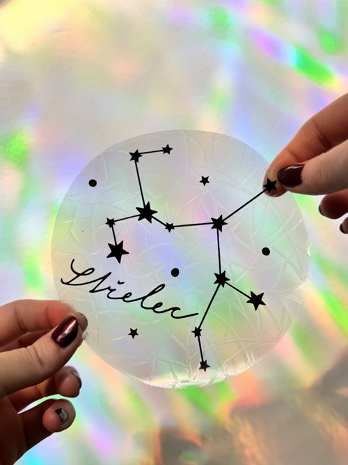 Nálepka Střelec lapač slunce suncatcher na okno