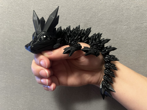 Mládě Krystalového Draka - 22,5 cm - 3D Tisk
