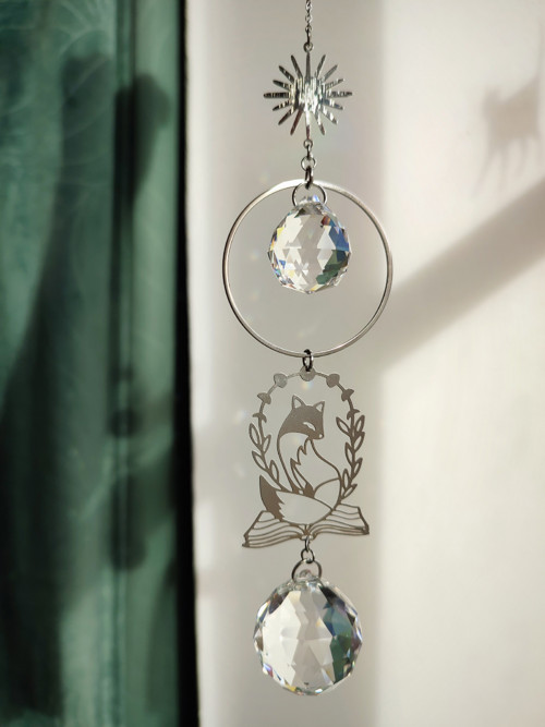 Světlohra - suncatcher liška — foto 1