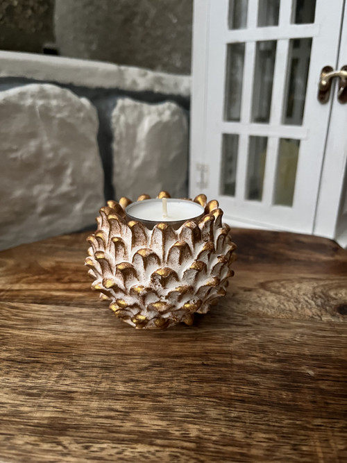 3D Svícen "Šiška" (zlatá)