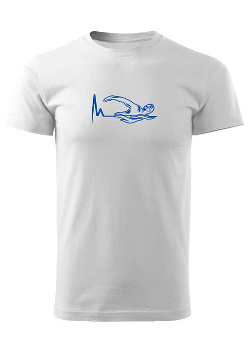 Pánské tričko "Swimming heartbeat"