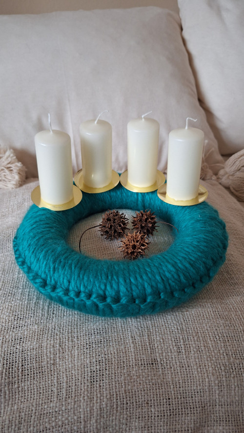 Boho věneček tyrkysový — foto 1
