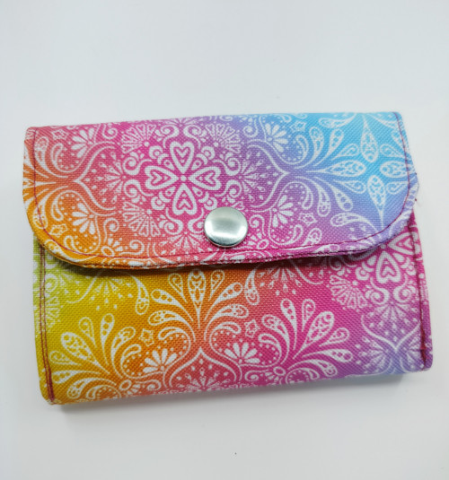 Mini peněženka duhová mandala — foto 1