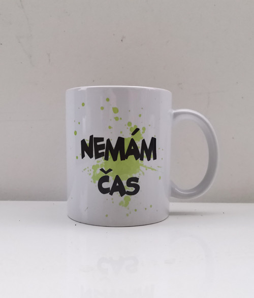 Keramický hrnek. Nemám čas