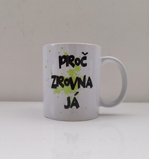 Keramický hrnek. Proč zrovna já