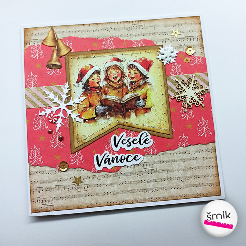 Vánoční přání Zpíváme koledy "Holiday Glow"