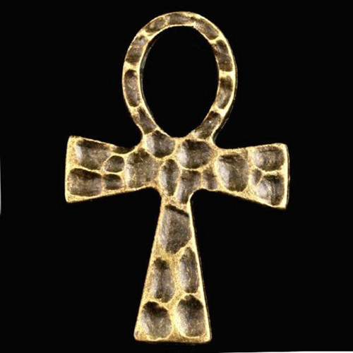 Bronzový přívěsek - velký ankh, 2 kusy