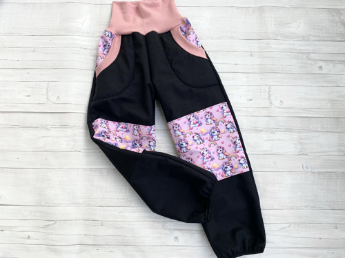Softshellky zimní s beránkem Unicorn 92-170
