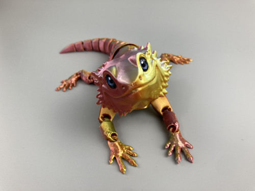 Agama vousatá L - 27 cm, 3D tisk — foto 1
