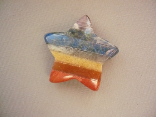 Mix minerálů - hvězda 31 mm, č.3f
