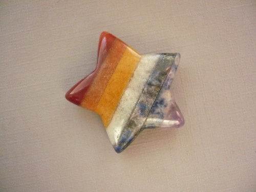 Mix minerálů - hvězda 30 mm, č.9f