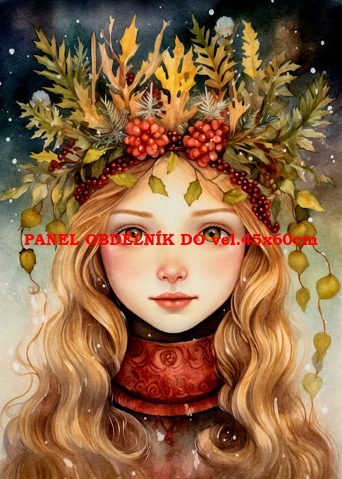 Bavlněný panel 17x25 cm - skladem