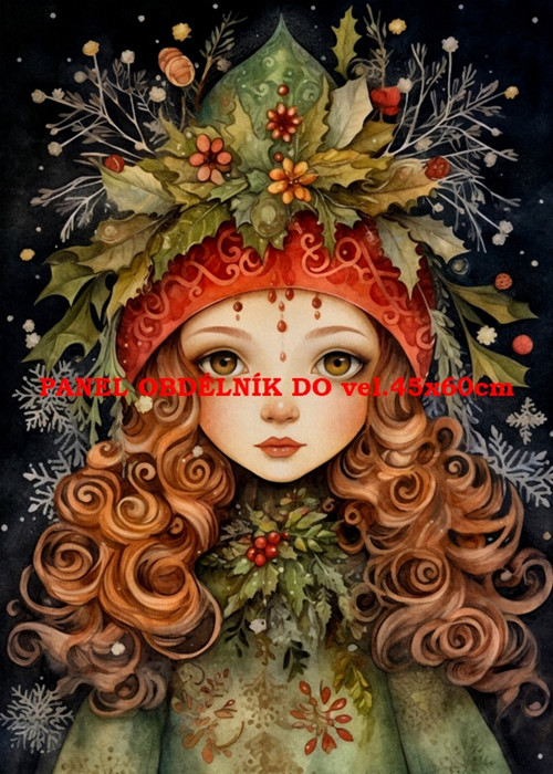 Bavlněný panel 17x25 cm - skladem