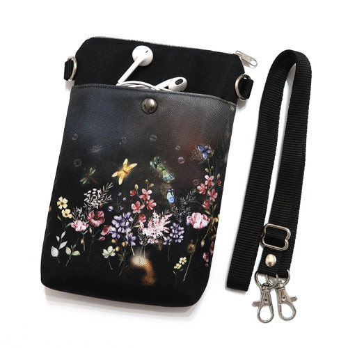 ROZKVETLÁ ZAHRADA - taštička crossbody na mobil