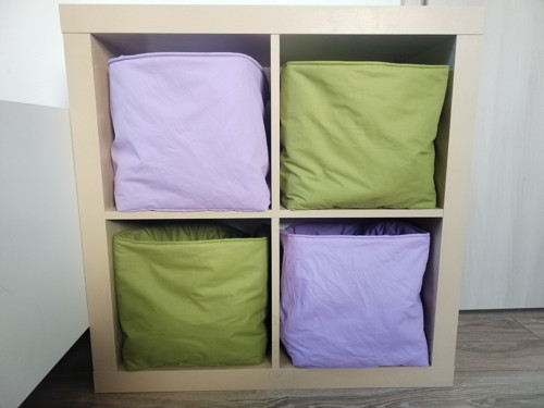 Textilní košík EXPEDIT a KALLAX