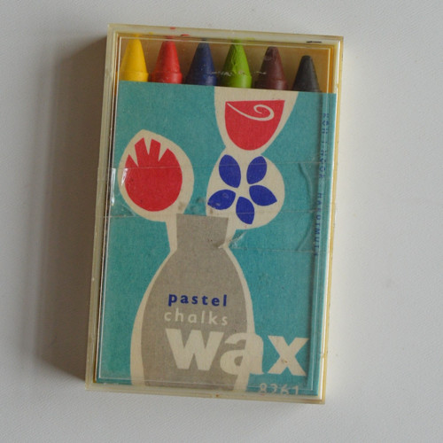 Olejové pastely WAX z dob socialismu