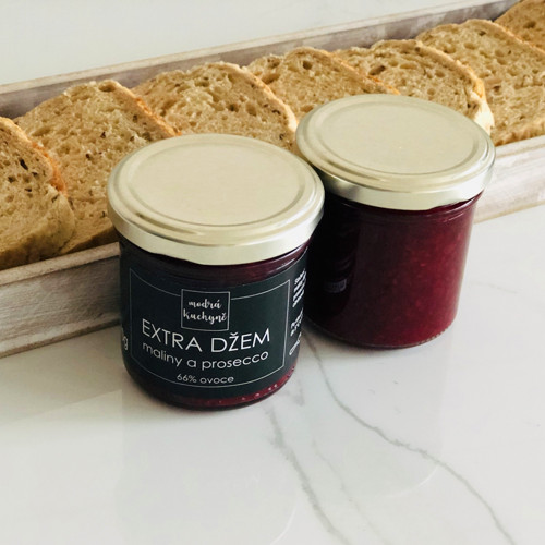 EXTRA džem maliny a prosecco 170g