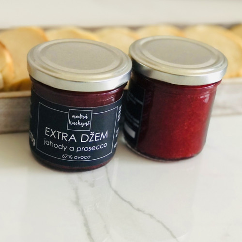 EXTRA džem jahody a prosecco 170g