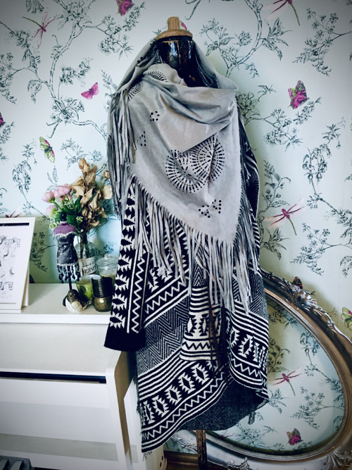 Šál pléd boho indiánský — foto 1