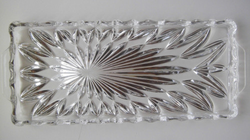 Servírovací podnos (sklo, 36x15,5 cm)