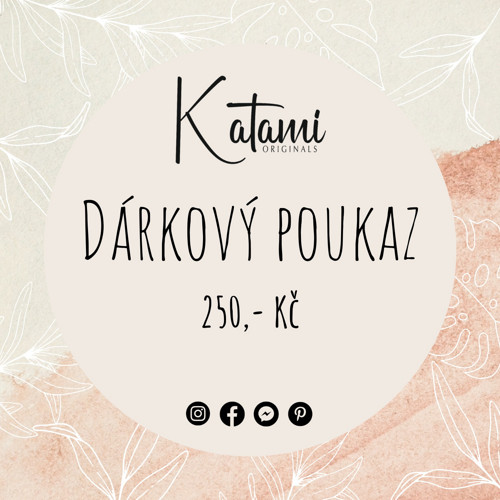 Dárkový poukaz 250,- Kč — foto 1