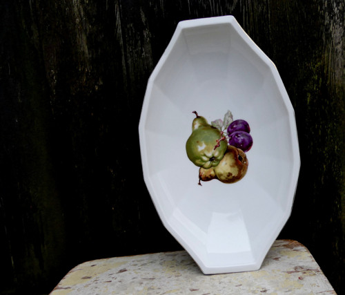 Prostřený stůl...porcelánová mísa