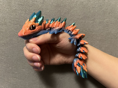 Mládě Drahokamového Draka - 24 cm - 3D Tisk