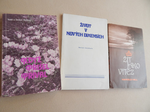 3x BIBLICKÁ kniha - křesťanská literatura